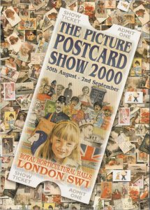 Advertising Postcard - Picture Postcard Show 2000, London  Ref.RR18432