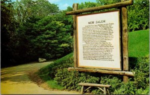 Illinois, Lincoln's New Salem - Entrance To Reconstructed Village - [IL-285]