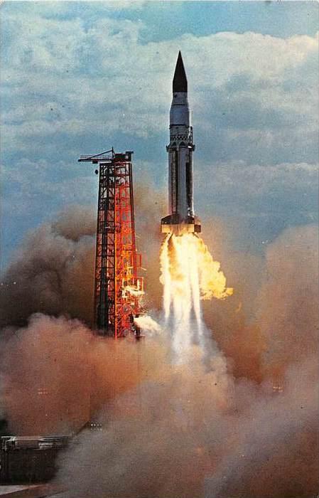 John F. Kennedy Space Center, N.A.S.A., Saturn SA-5 launched