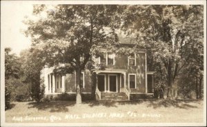 Togus ME Assistant Surgeons Quarters Soldiers Home Real Photo Postcard c1910