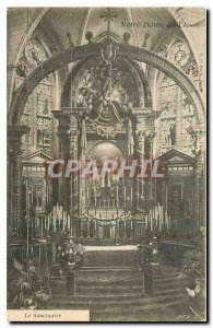 Old Postcard Notre Dame de Liesse The sanctuary