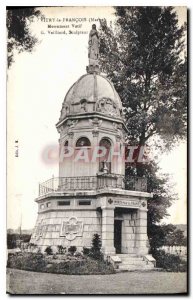 Old Postcard Vitry le Francois Marne Votive Monument