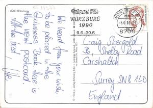 BT11577 festung Marienberg          Germany