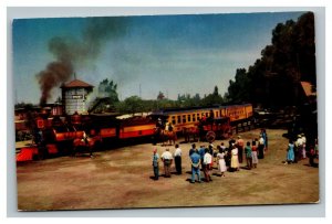 Vintage 1960's Postcard Ghost Town Calico Railroad Knott's Berry Farm Buena Park