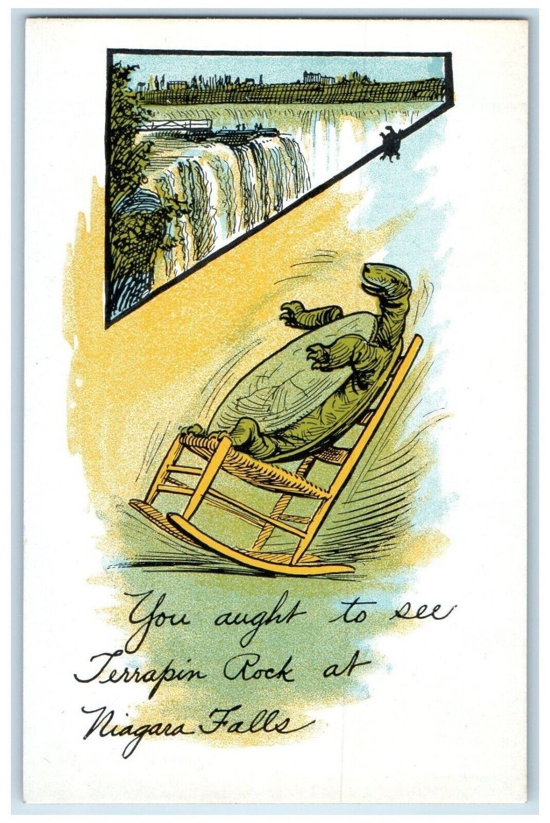Tortoise Rocking Chair You Aught To See Terrapin Rock At Niagara Falls ...