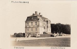 Dyrhave Klampenborg Erimitagen Denmark RPC Postcard