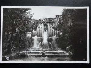 Italy: TIVOLI (Villa d'Este) FONTANA DELL'ORGANO - Old Real Photograph Postcard