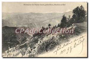 Postcard Old Field Peira Cave near Nice Station Summer