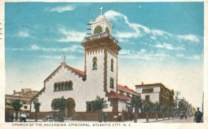 Vintage Postcard 1919 Church of the Ascension Episcopal Atlantic City New Jersey