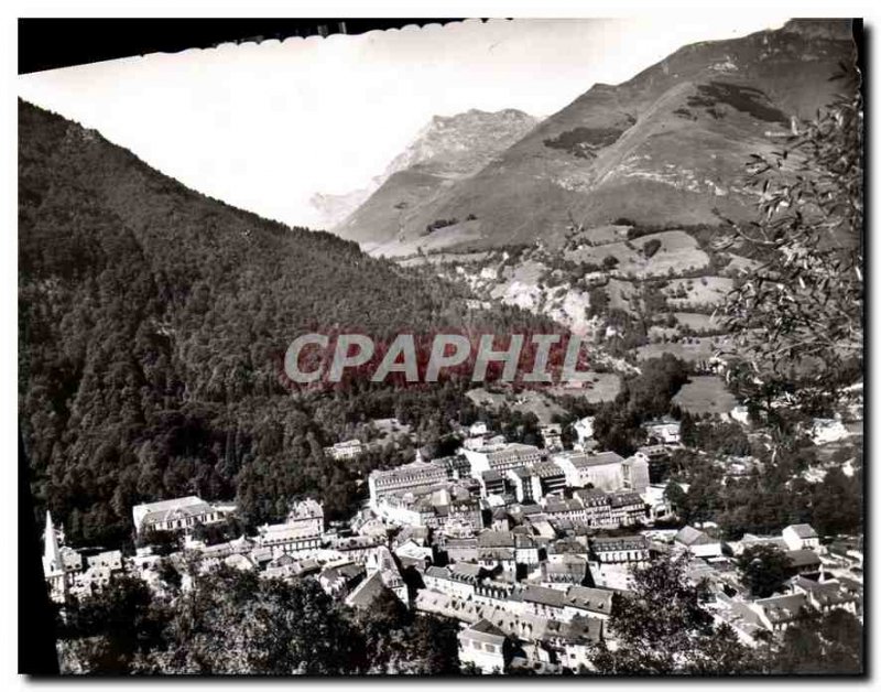 Modern Postcard Cauterets general view taken of Pauze