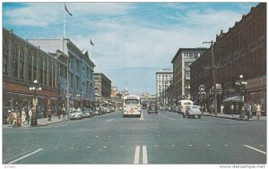 Street View , VICTORIA , B.C. , Canada , 1950-60s