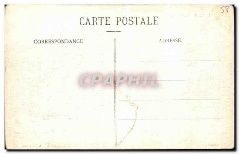 Old Postcard Nevers Cathedral