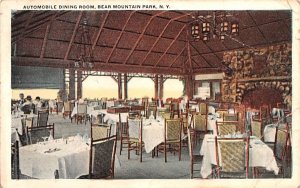 Automobile Dining Room Bear Mountain, New York  