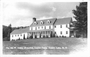 Postcard RPPC 1960 Tupper Lake New York Ashby Memorial Legion Camp 23-12784