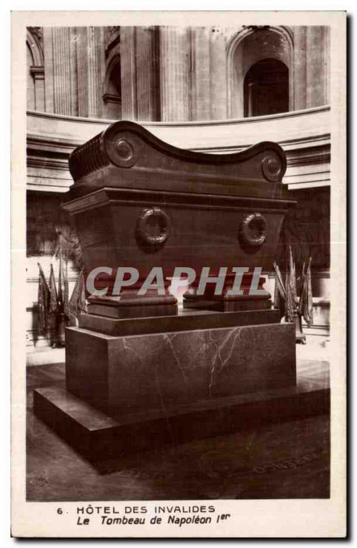 Old Postcard Hotel des Invalides The Tomb of the first Napolen