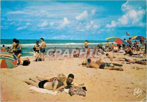 Postcard Modern Montalivet (Gironde) Belle Plage