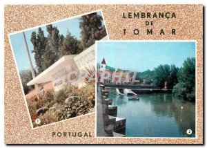 Postcard Modern Lembrança Tomar Portugal