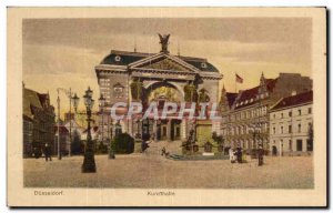 Old Postcard Kunsthalle Dusseldorf