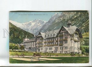 482510 Austria Innsbruck Gross-Hotel Grobner Gossensass hotel Vintage postcard