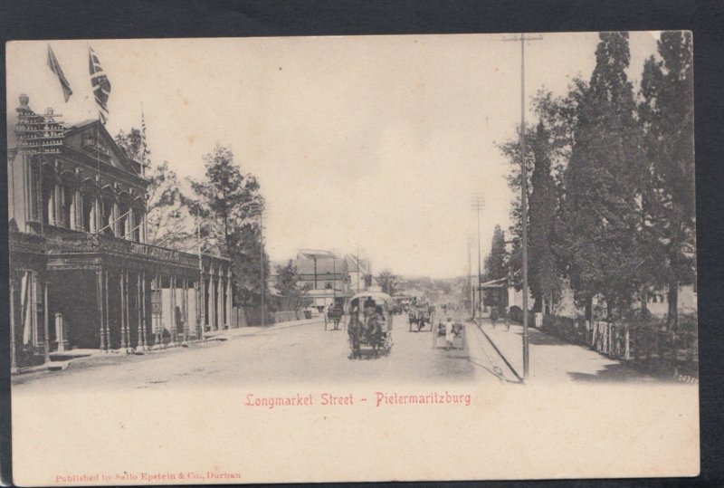 South Africa Postcard - Longmarket Street, Pietermaritzburg   DC2571