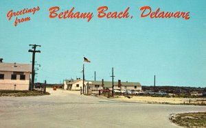 Greetings From Bethany Beach Delaware Guard National Training Camp Postcard