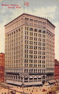 The Majestic Building Corner of Woodward and Michigan Avenues Detroit MI 
