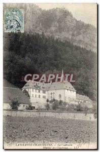 Old Postcard La Grande Chartreuse Courrerie Hopital des Chartreux