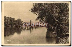 Old Postcard Villeneuve Avignon (Gard) The Rhone and the Tower of Philip the ...