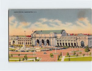 Postcard Union Station, Washington, District of Columbia