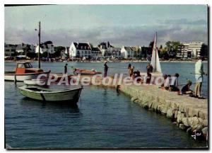 Modern Postcard Larmor Plage beach From Toulhars