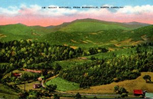 North Carolina Mount Mitchell From Burnsville