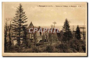 Postcard Ancient Ruins Paimpol Beauport Abbey