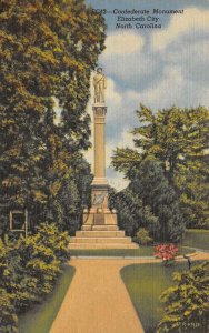 Elizabeth City North Carolina Confederate Monument original 19402 pc DD8089