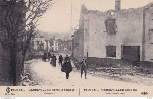 GERBEVILLER, Meurthe Et Moselle, France, 1914-1915; Gerbeviller After The Bom...