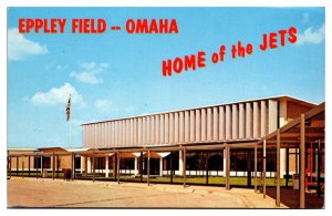 VTG Eppley Field, Home of the Jets, Airport, Omaha, NE Postcard