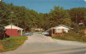 Blue Ridge Motel US 441 Clayton Blue Ridge Mountains Georgia postcard