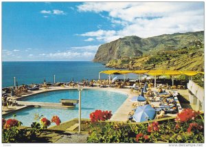 FUNCHAL (Madeira) , Portugal , 50-70s ; Swimming Pool of Madeira Hilton Hotel