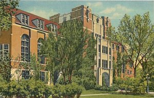 MI, Ann Arbor, Michigan, Michigan League Bldg, University Of Michigan, Curteich