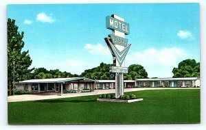 TUSCALOOSA, AL Alabama ~ CATALINA MOTEL c1950s Roadside  Postcard