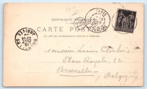 Exposition de 1900 Palais des Beaux Arts Lille FRANCE UDB 1900 Postcard