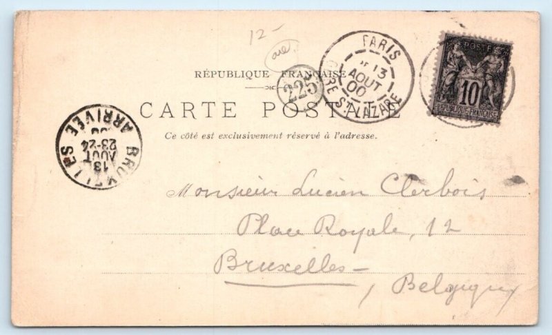 Exposition de 1900 Palais des Beaux Arts Lille FRANCE UDB 1900 Postcard