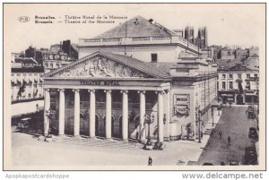 Belgium Brussels Teatre Of the Monnaie