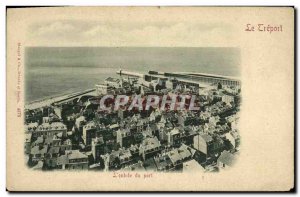 Old Postcard Le Treport The Port of Entry