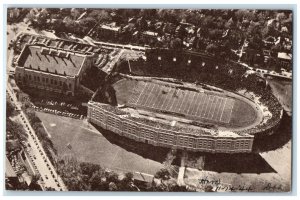 c1940 University Wisconsin Field House And Stadium Madison Wisconsin WI Postcard