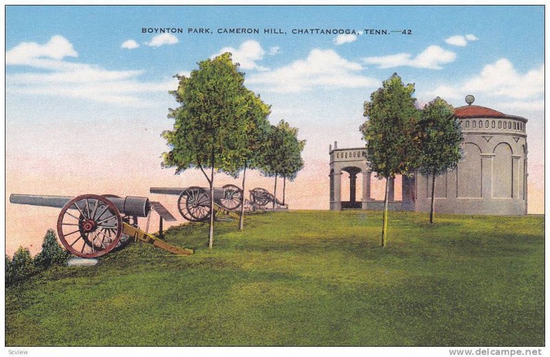 Boynton Park, Cameron Hill, Chattanooga, Tennessee, 30-40s