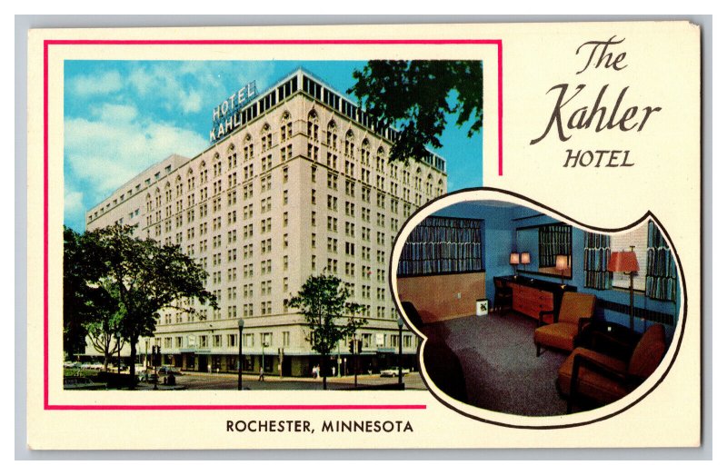 The Kahler Hotel Rochester Minnesota Multi View Postcard 