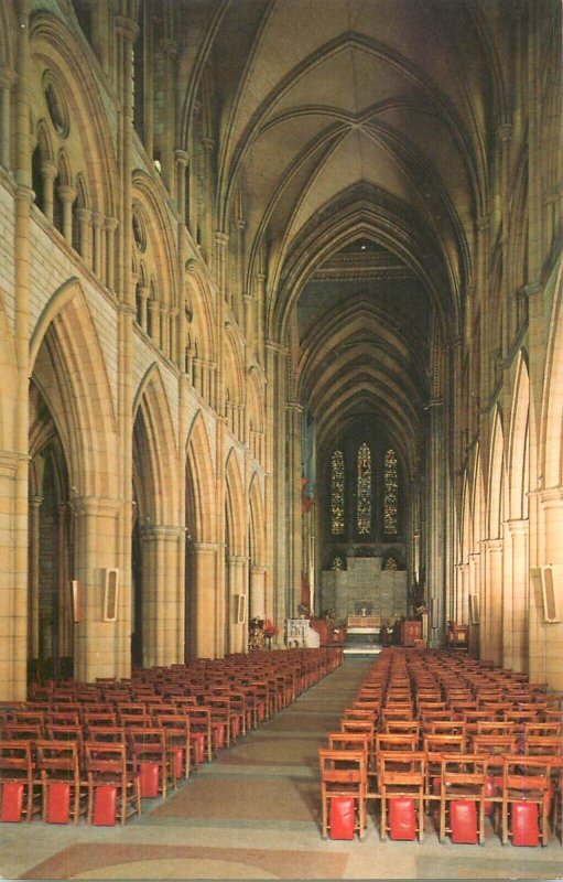 UK England Truro cathedral the nave