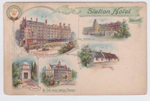 Scotland Glasgow Dumfries Station Hotel Eary 1900's 