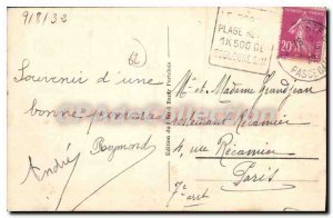 Old Postcard Le Portel Beach