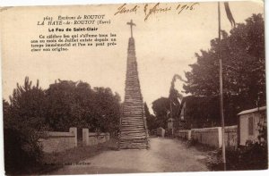 CPA Environs de ROUTOT - LA HAYE-de-ROUTOT - Le Feu de St-Clair(182055)